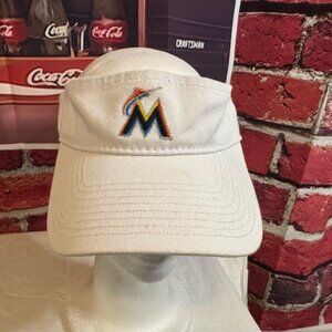 Miami Marlins New Era Visor Cap